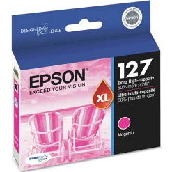 Epson (127) DURABrite Ultra Extra High-Yield Ink - Magenta