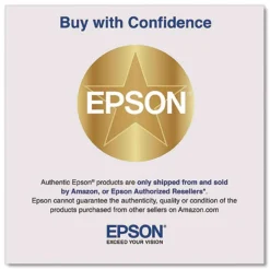 Epson 44 in. x 300 ft. 4.6 mil DS Transfer Photo Paper Roll - Matte White (1-Roll)