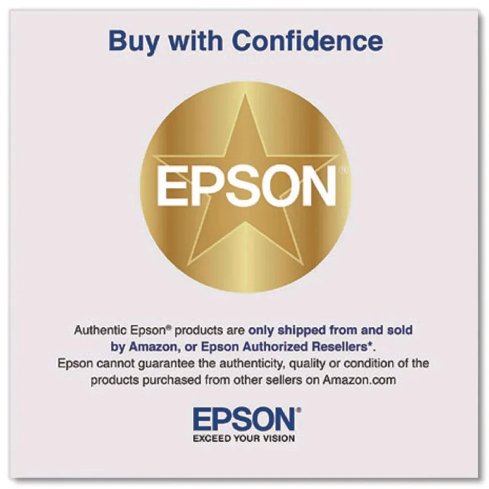 Epson 44 in. x 300 ft. 4.6 mil DS Transfer Photo Paper Roll - Matte White (1-Roll)