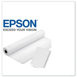 Epson 7.1 mil 13 in. x 100 ft. Proofing Paper Roll - White (1-Roll)