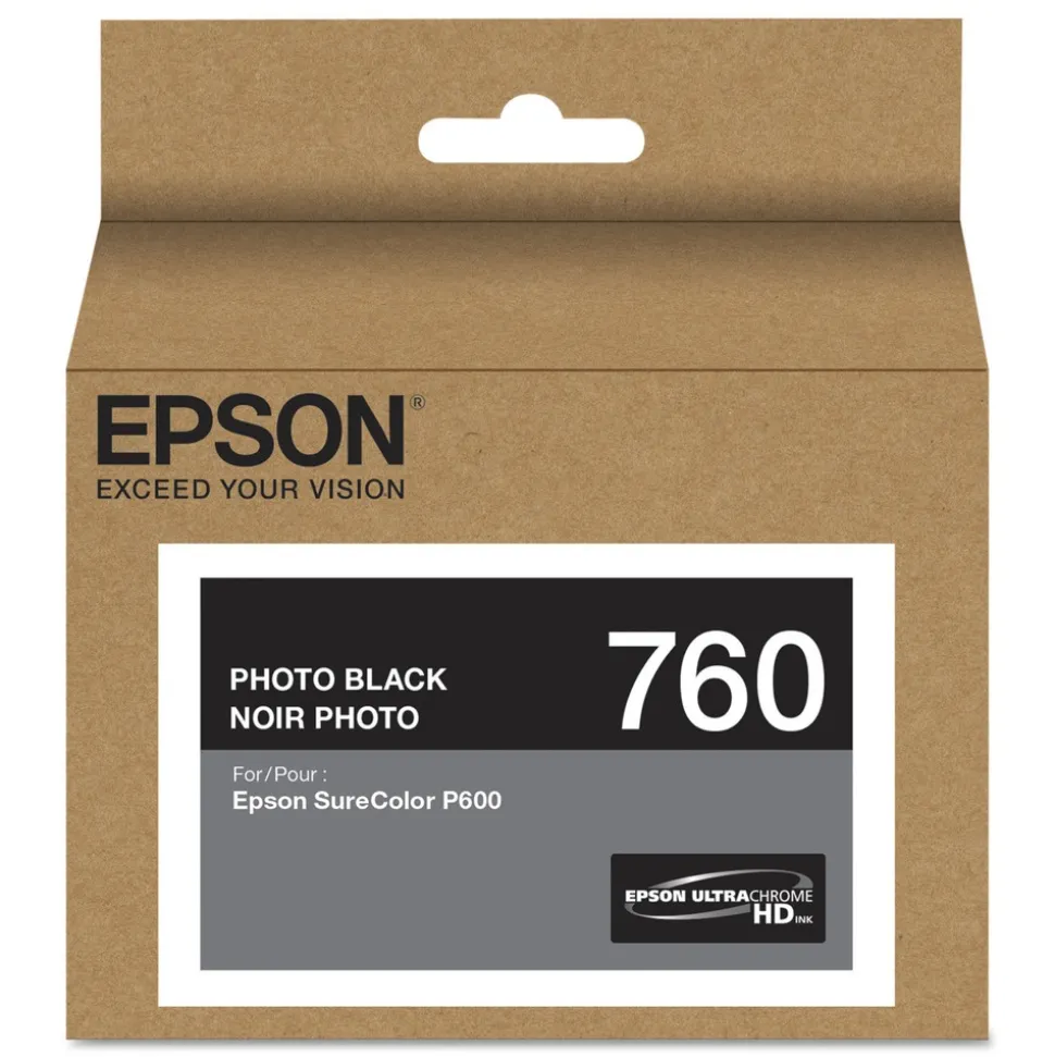 Epson UltraChrome HD (760) Ink - Photo Black