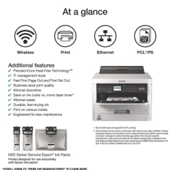 Epson WorkForce Pro WF-M5299 Monochrome Wireless Inkjet Printer