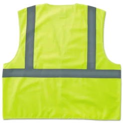 Ergodyne GloWear 8205HL Type R Class 2 Super Econo Mesh Safety Vest - Small/Medium/Lime