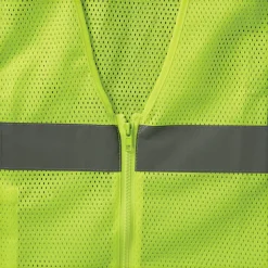Ergodyne GloWear 8210Z Class 2 Polyester Mesh Economy Vest - Large to X-Large/Lime