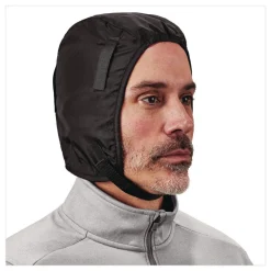 Ergodyne N-Ferno 6840 One Size Fits Most Fleece/Polyester 2-Layer Regular Winter Liner - Black
