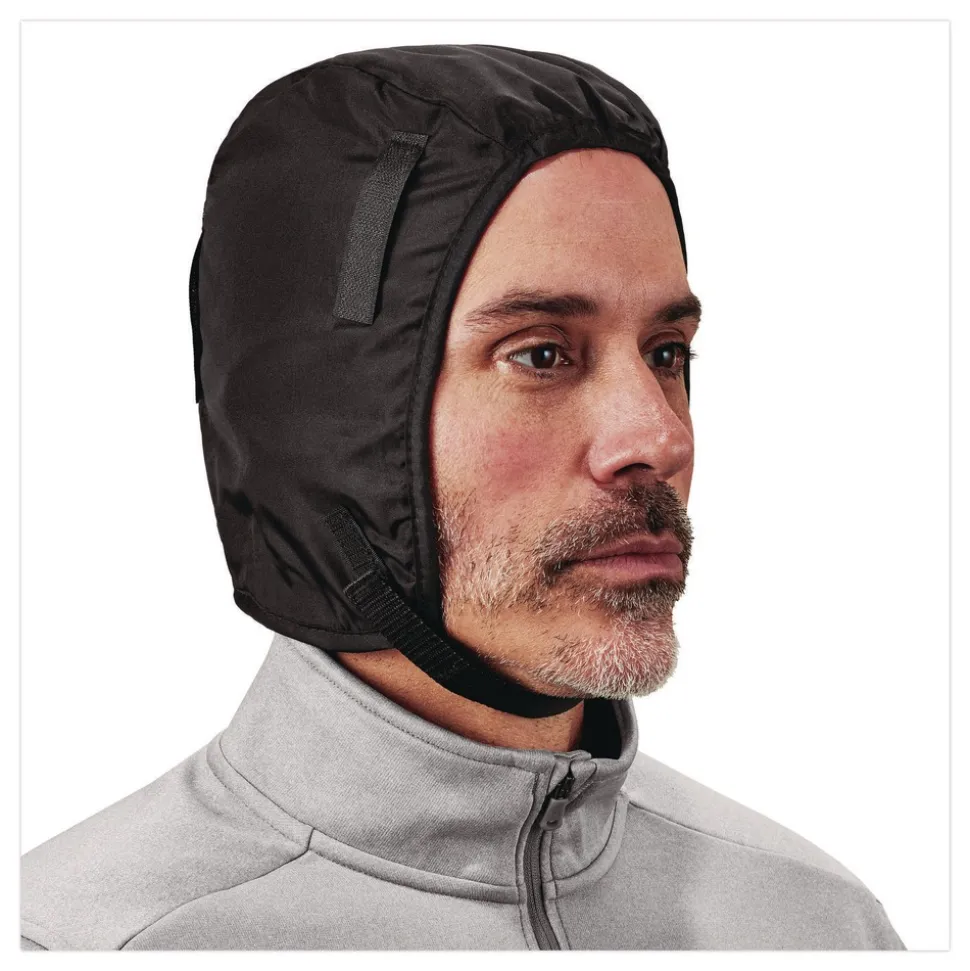 Ergodyne N-Ferno 6840 One Size Fits Most Fleece/Polyester 2-Layer Regular Winter Liner - Black