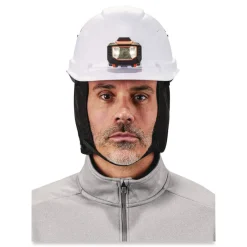 Ergodyne N-Ferno 6840 One Size Fits Most Fleece/Polyester 2-Layer Regular Winter Liner - Black