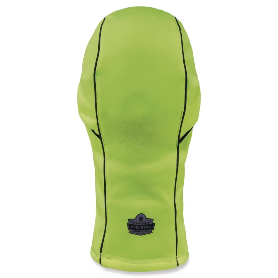 Ergodyne N-Ferno 6823 One Size Fits Most Fleece Hinged Balaclava Face Mask - Lime