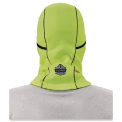 Ergodyne N-Ferno 6823 One Size Fits Most Fleece Hinged Balaclava Face Mask - Lime
