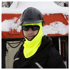 Ergodyne N-Ferno 6821 One Size Fits Most Fleece Balaclava Face Mask - Lime