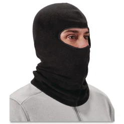 Ergodyne N-Ferno 6821 One Size Fits Most Polyester Fleece Balaclava Face Mask - Black
