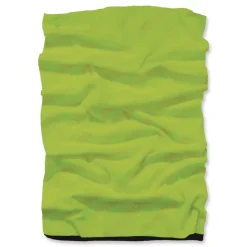 Ergodyne N-Ferno 6491 One Size Fits Most Reversible Thermal Fleece plus Poly Multi-Band - Lime