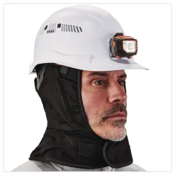 Ergodyne N-Ferno 6852 One Size Fits Most Cotton/Fleece 2-Layer Shoulder Winter Liner - Black