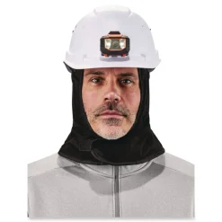 Ergodyne N-Ferno 6852 One Size Fits Most Cotton/Fleece 2-Layer Shoulder Winter Liner - Black