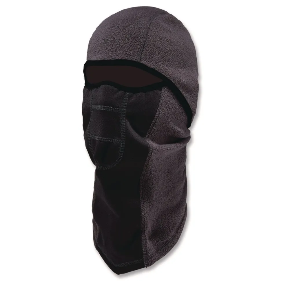 Ergodyne N-Ferno 6823 One Size Fits Most Fleece Hinged Balaclava Face Mask - Gray