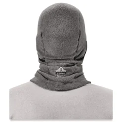 Ergodyne N-Ferno 6823 One Size Fits Most Fleece Hinged Balaclava Face Mask - Gray