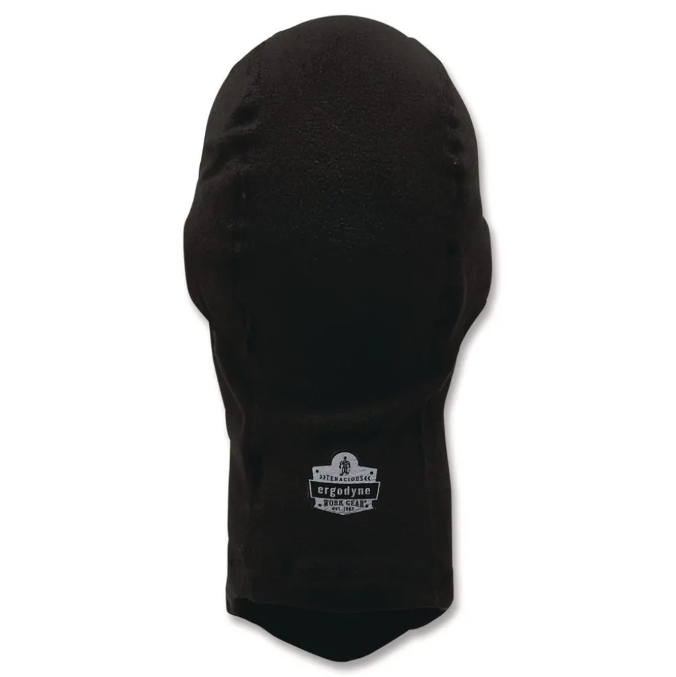 Ergodyne N-Ferno 6823 One Size Fits Most Fleece Hinged Balaclava Face Mask - Black