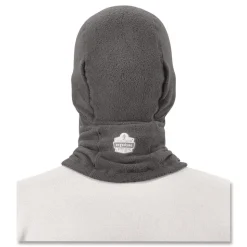 Ergodyne N-Ferno 6823 One Size Fits Most Fleece Hinged Balaclava Face Mask - Black