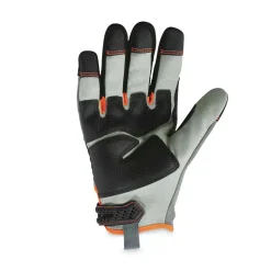 Ergodyne ProFlex 710 9 in. Long Heavy-Duty Mechanics Gloves - Small Gray (1-Pair)
