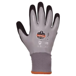Ergodyne ProFlex 7501 Coated Waterproof Winter Gloves - Medium Gray (1-Pair)
