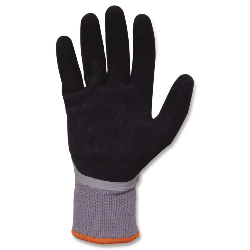 Ergodyne ProFlex 7501 Coated Waterproof Winter Gloves - 2X-Large Gray (1-Pair)