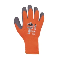 Ergodyne ProFlex 7401 Coated Lightweight Winter Gloves - Large Orange (1-Pair)