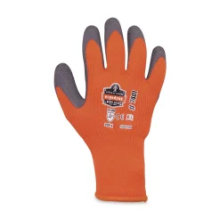 Ergodyne ProFlex 7401 Coated Lightweight Winter Gloves - Medium Orange (1-Pair)