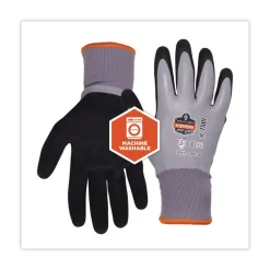 Ergodyne ProFlex 7501 Coated Waterproof Winter Gloves - Large Gray (1-Pair)