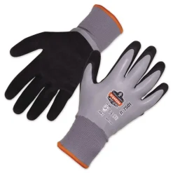Ergodyne ProFlex 7501 Coated Waterproof Winter Gloves - X-Large Gray (1-Pair)