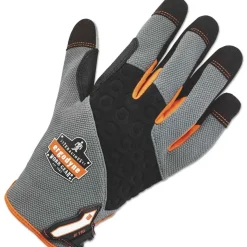 Ergodyne ProFlex 710 Heavy-Duty Utility Gloves - Extra Large, Gray (1-Pair)