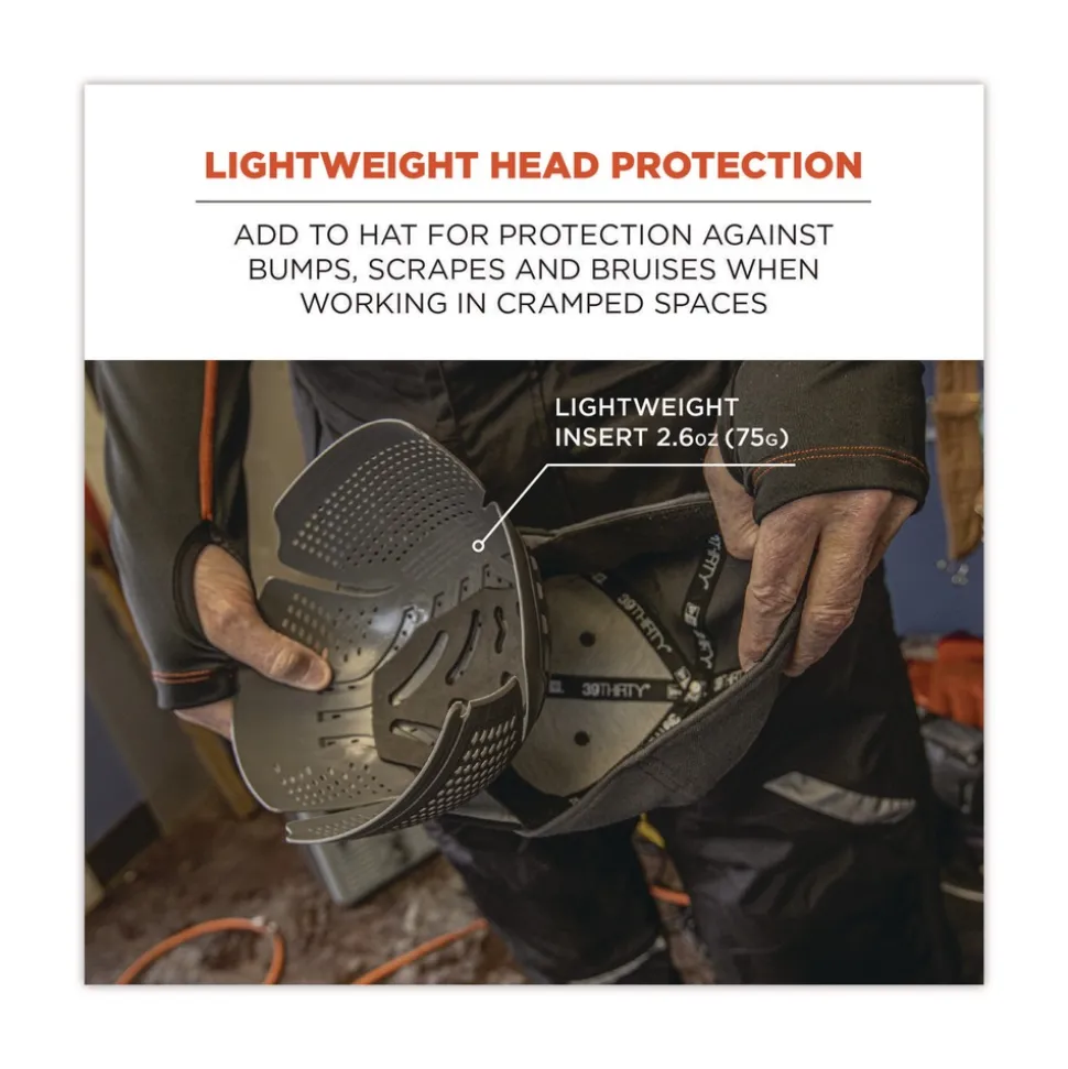 Ergodyne Skullerz 8945F(x) Extra Venting Universal Bump Cap Insert - Charcoal