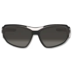 Ergodyne Skullerz Loki Nylon/Polycarb Safety Glasses/Goggles - Black Frame/Smoke Lens