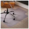 ES Robbins 36 x 48 Natural Origins Chair Mat with Lip for Carpet - Clear