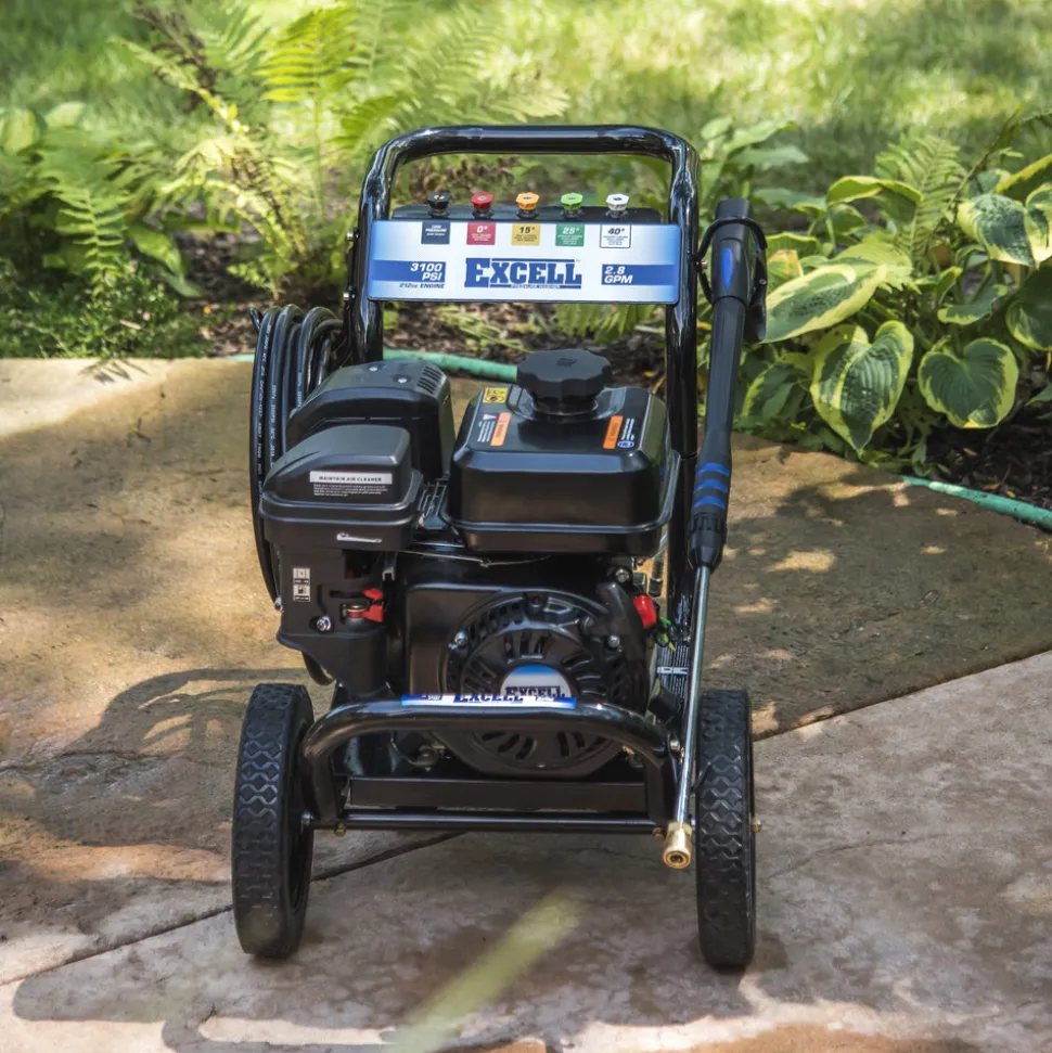 Excell 3100 Psi 2.8 Gpm 212cc Ohv Gas Pressure Washer