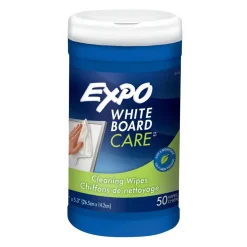 EXPO 6 x 9 Dry-Erase Board-Cleaning Wet Wipes (6/Carton)