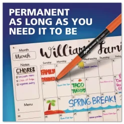 EXPO Wet Erase Markers Fine; Ultra Fine Tip Assorted Colors 36/Box