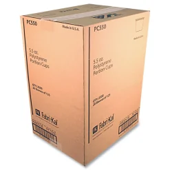 Fabri-Kal 5.5 oz. Plastic Portion Cups - Translucent (20/Carton)