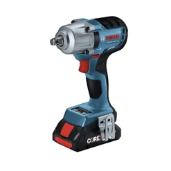 Factory Reconditioned Bosch 18V Lithium-Ion Brushless Connected-Ready 1/2 in. Cordless Mid-Torque Impact Wrench Kit with Friction Ring and Thru-Hole (4 Ah)