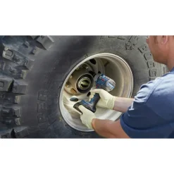 Factory Reconditioned Bosch 18V Lithium-Ion Brushless Connected-Ready 1/2 in. Cordless Mid-Torque Impact Wrench Kit with Friction Ring and Thru-Hole (4 Ah)