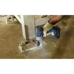 Factory Reconditioned Bosch 18V Lithium-Ion Brushless Connected-Ready 1/2 in. Cordless Mid-Torque Impact Wrench Kit with Friction Ring and Thru-Hole (4 Ah)