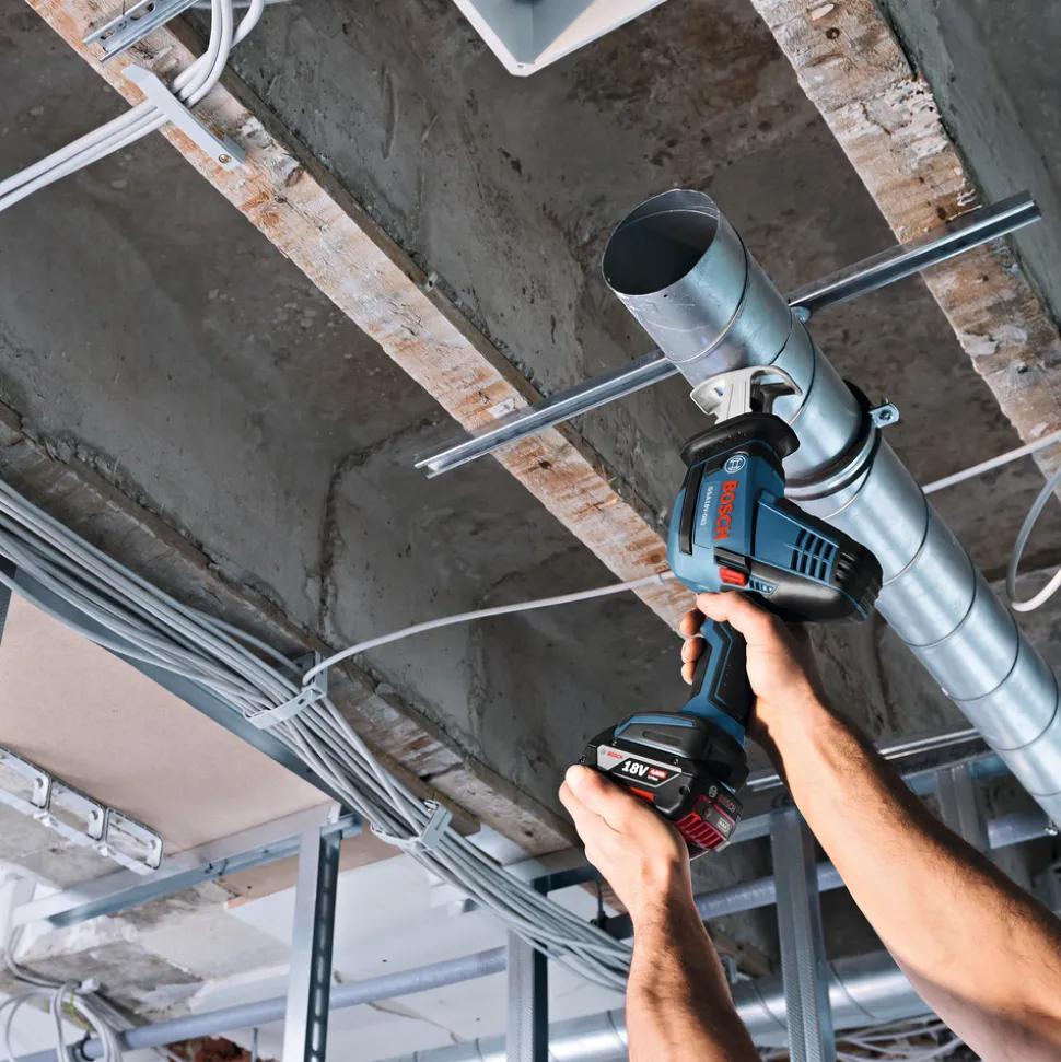 Factory Reconditioned Bosch 18V Compact Reciprocating Saw Kit