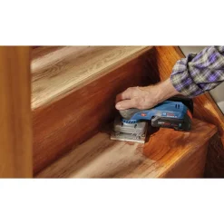 Factory Reconditioned Bosch 18V Brushless Lithium-Ion Cordless Sheet Orbital Finishing Sander (Tool Only)