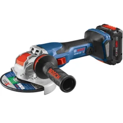 Factory Reconditioned Bosch PROFACTOR 18V Spitfire X-LOCK Connected-Ready 5 - 6 in. Cordless Angle Grinder Kit with Slide Switch (8.0 Ah)