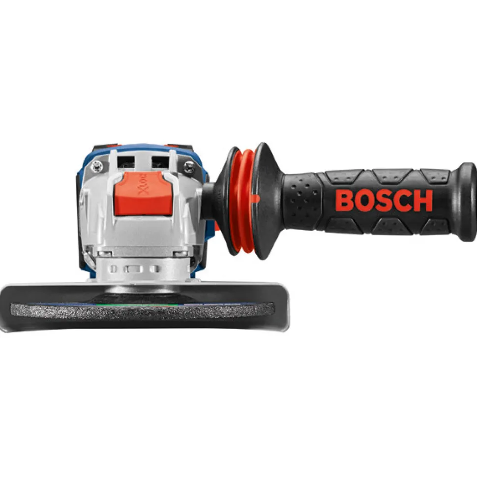 Factory Reconditioned Bosch PROFACTOR 18V Spitfire X-LOCK Connected-Ready 5 - 6 in. Cordless Angle Grinder Kit with Slide Switch (8.0 Ah)