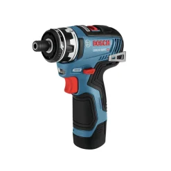 Factory Reconditioned Bosch 12V MAX Brushless Lithium-Ion Cordless Starlock Oscillating Multi-Tool and Chameleon Drill Driver with 5-in-1 Flexiclick System Combo Kit