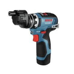 Factory Reconditioned Bosch 12V MAX Brushless Lithium-Ion Cordless Starlock Oscillating Multi-Tool and Chameleon Drill Driver with 5-in-1 Flexiclick System Combo Kit