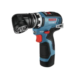 Factory Reconditioned Bosch 12V MAX Brushless Lithium-Ion Cordless Starlock Oscillating Multi-Tool and Chameleon Drill Driver with 5-in-1 Flexiclick System Combo Kit