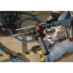 Factory Reconditioned Bosch 18V EC Brushless SDS-Plus Bulldog 1 in. Cordless Rotary Hammer Kit with (2) CORE18V 8 Ah High Power Batteries