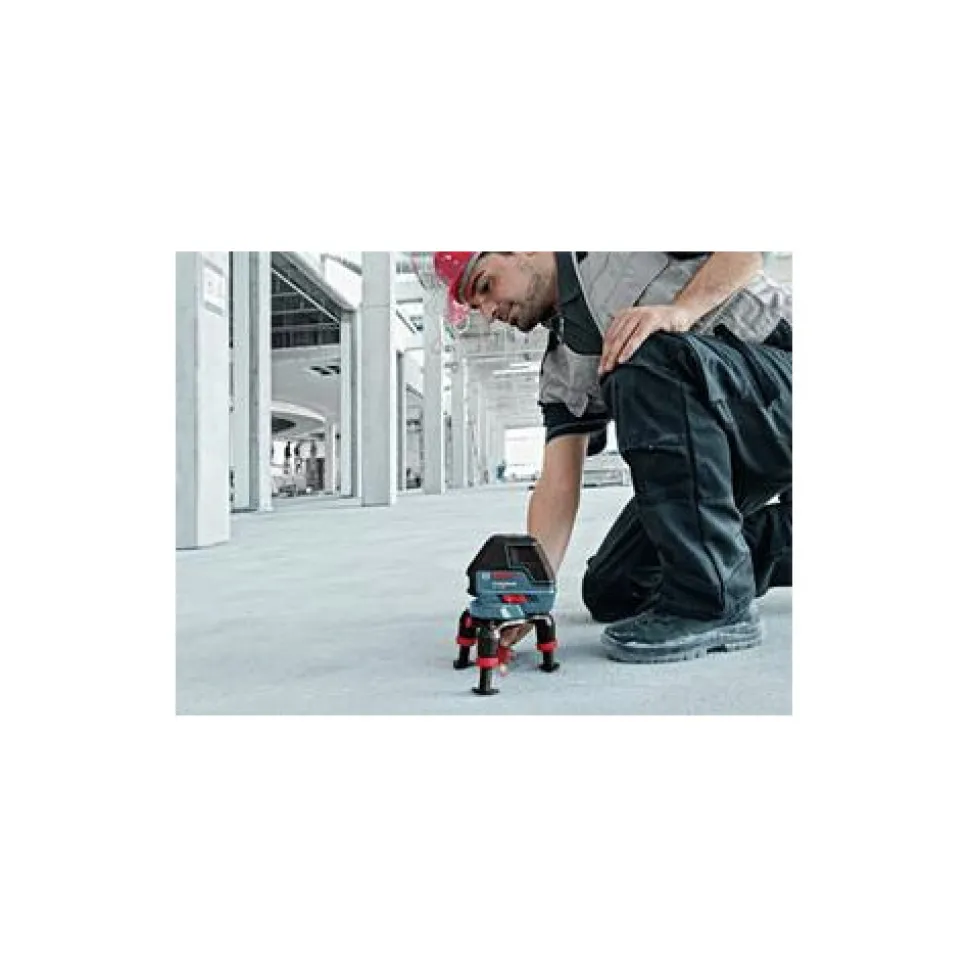 Factory Reconditioned Bosch Three Line Laser with Layout Beam