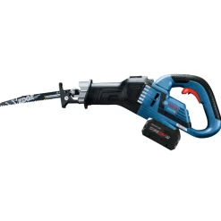 Factory Reconditioned Bosch 18V EC Brushless Lithium-Ion 1.25 in. Cordless Stroke Multi-Grip Reciprocating Saw Kit (8 Ah)